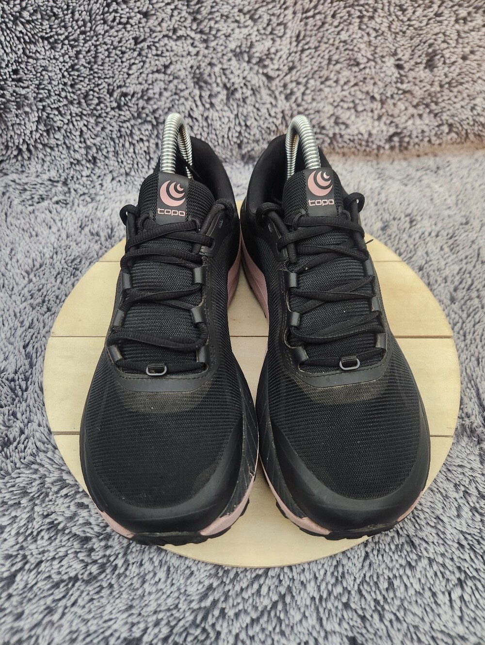 Topo MTN Racer 3 Trail Running Shoes Black Women's Size 7.5 - Picture 3 of 9